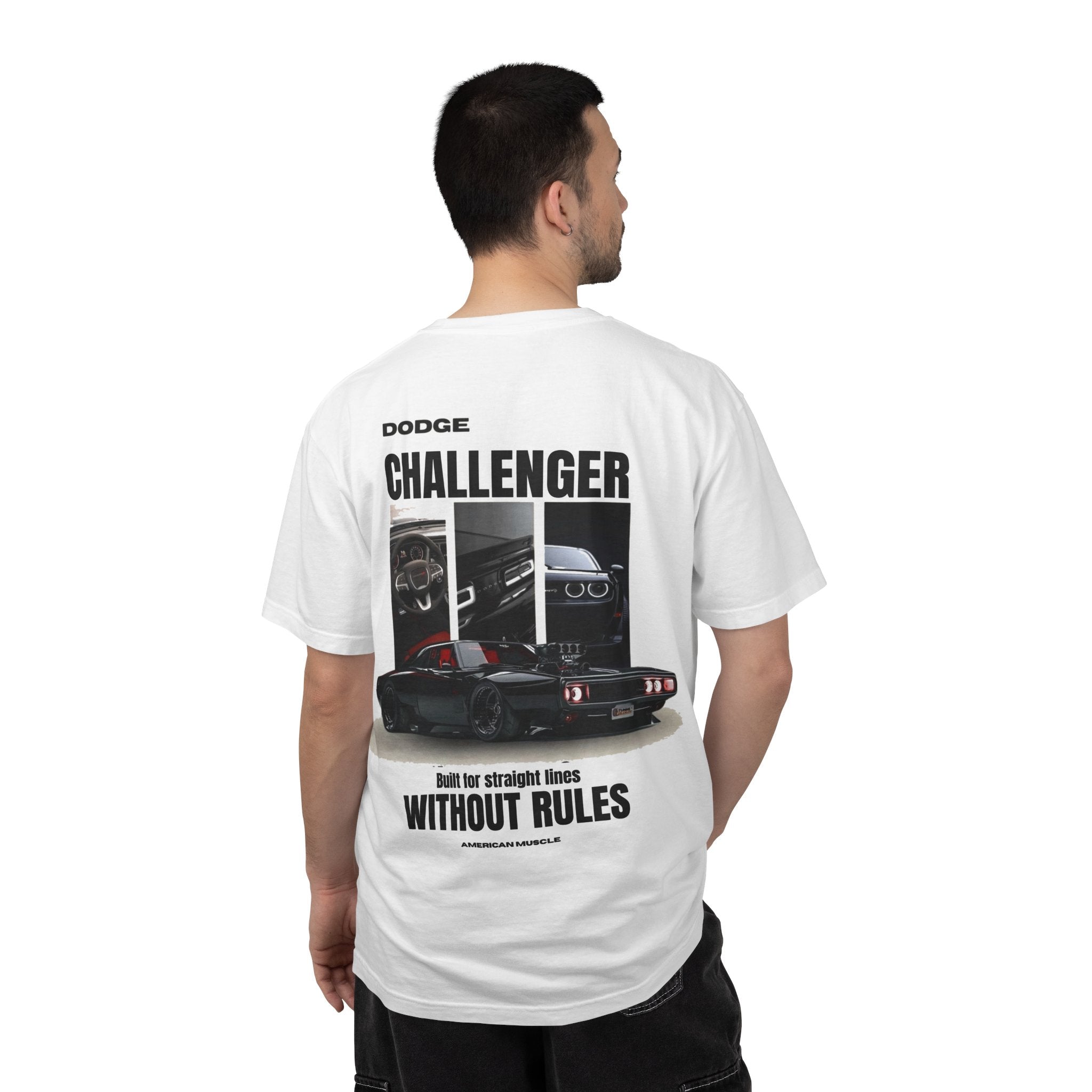 DODGE CHALLENGER SRT Unisex Garment-Dyed T-shirt