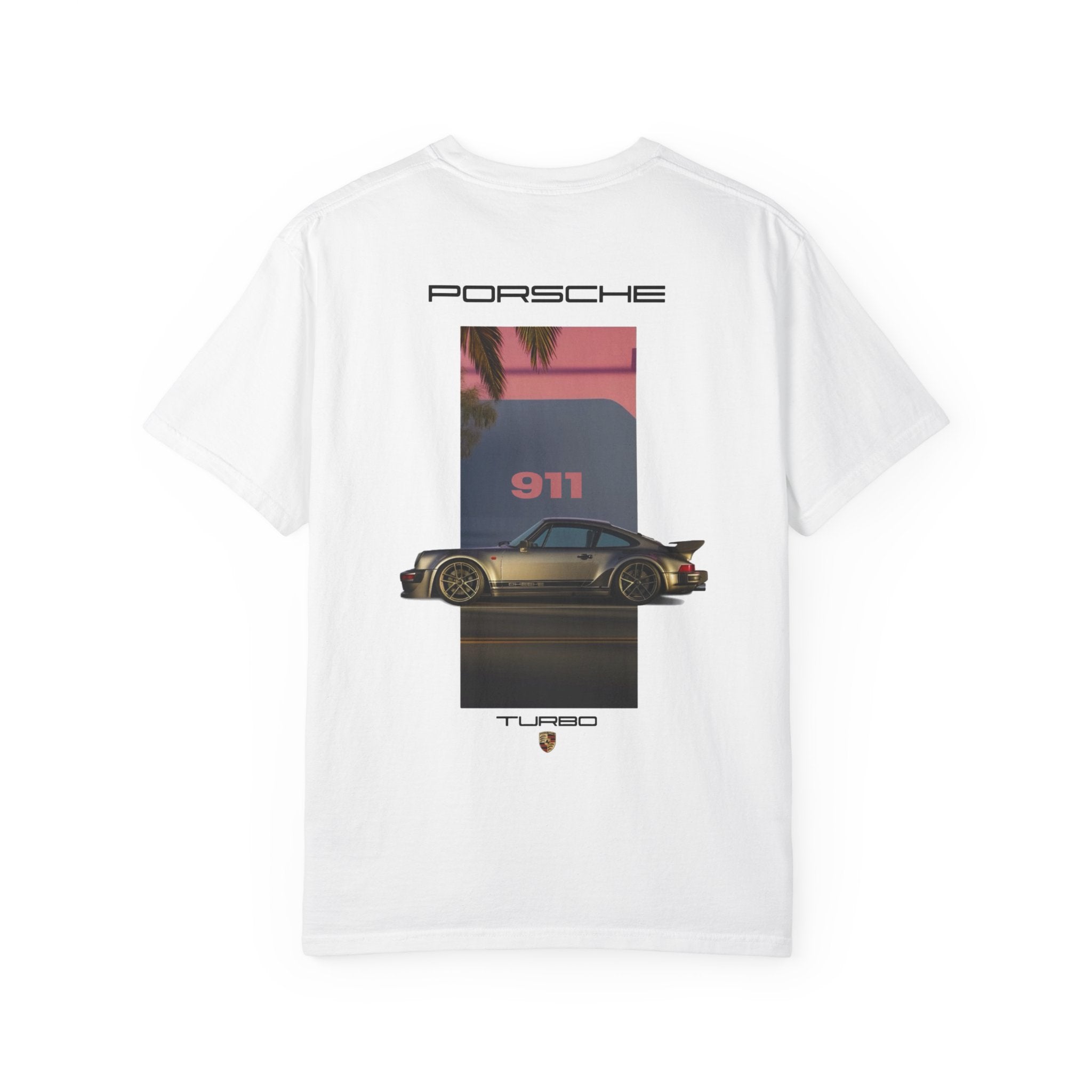 Porsche 911 Turbo T-Shirt — Vintage Turbo Poster Design