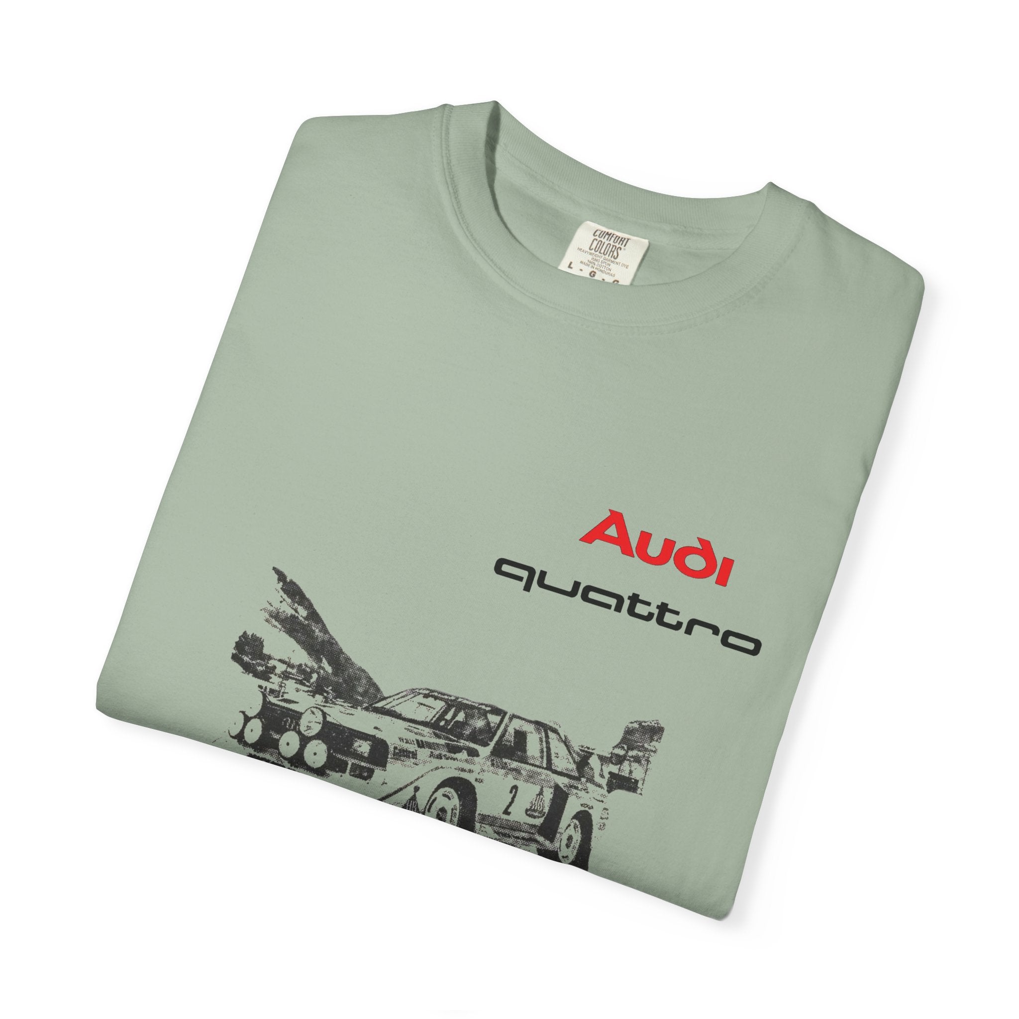 SUPER LIMITED Audi Quattro Vintage RALLY  T-Shirt