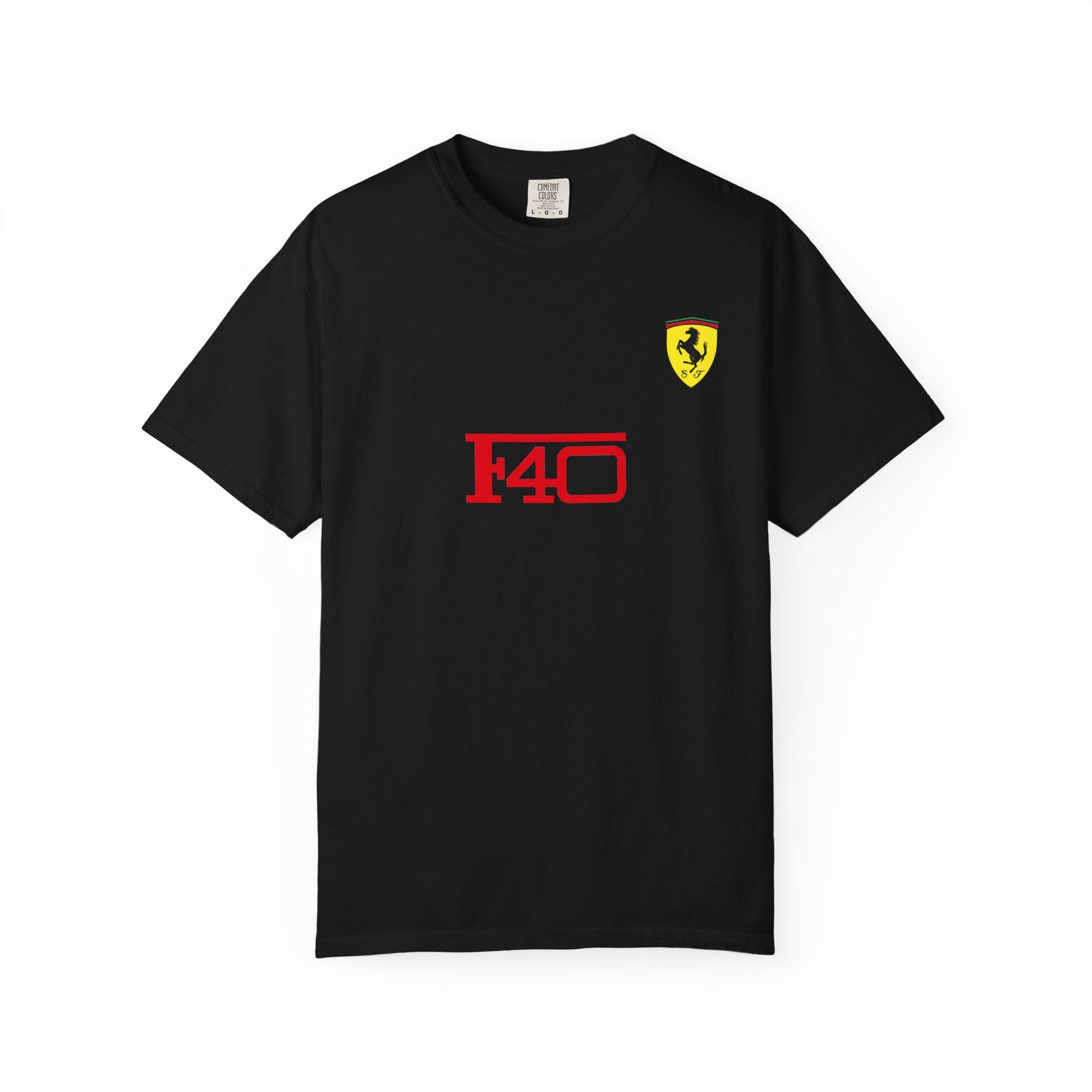 FERRARI F40 design Unisex Garment-Dyed T-shirt