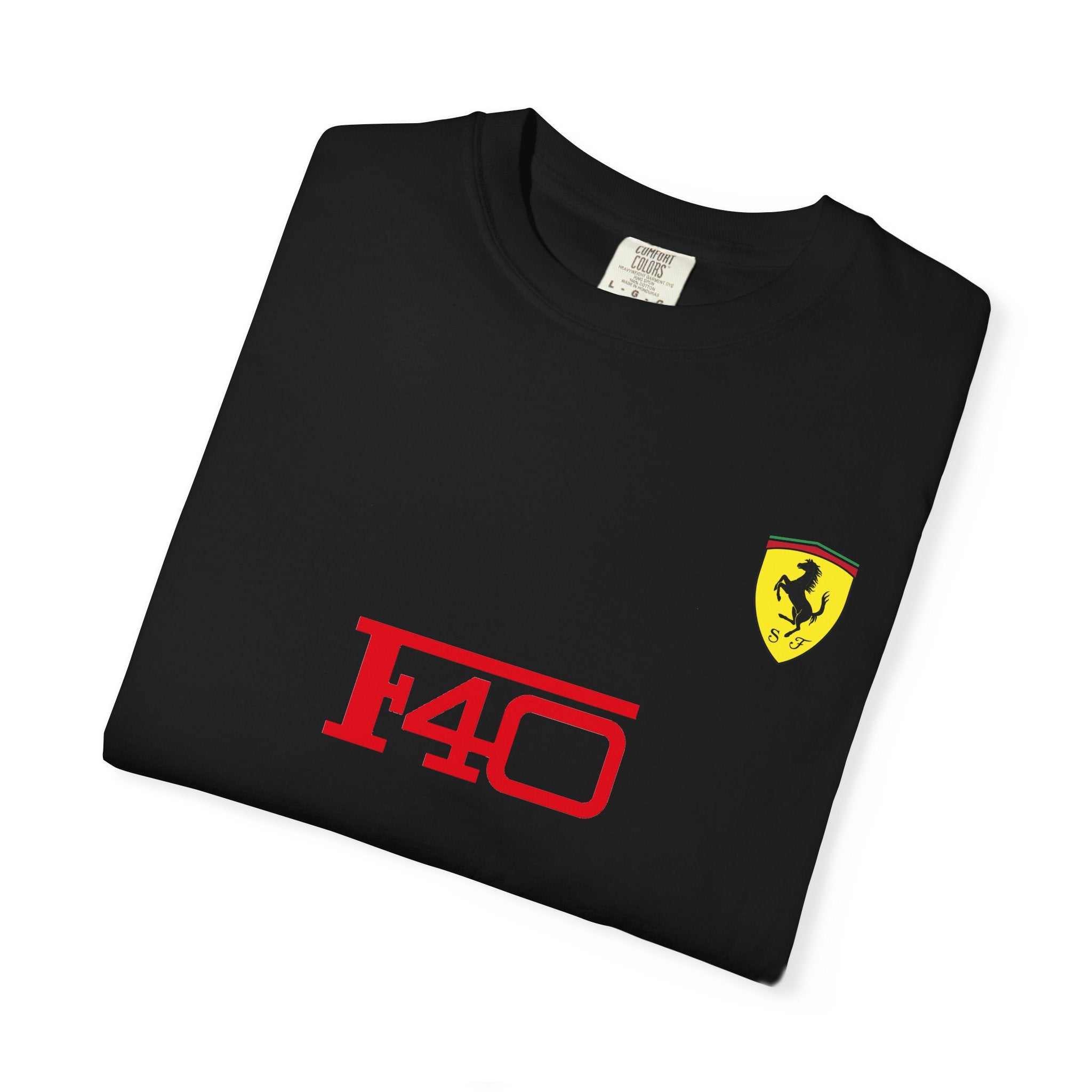 FERRARI F40 design Unisex Garment-Dyed T-shirt