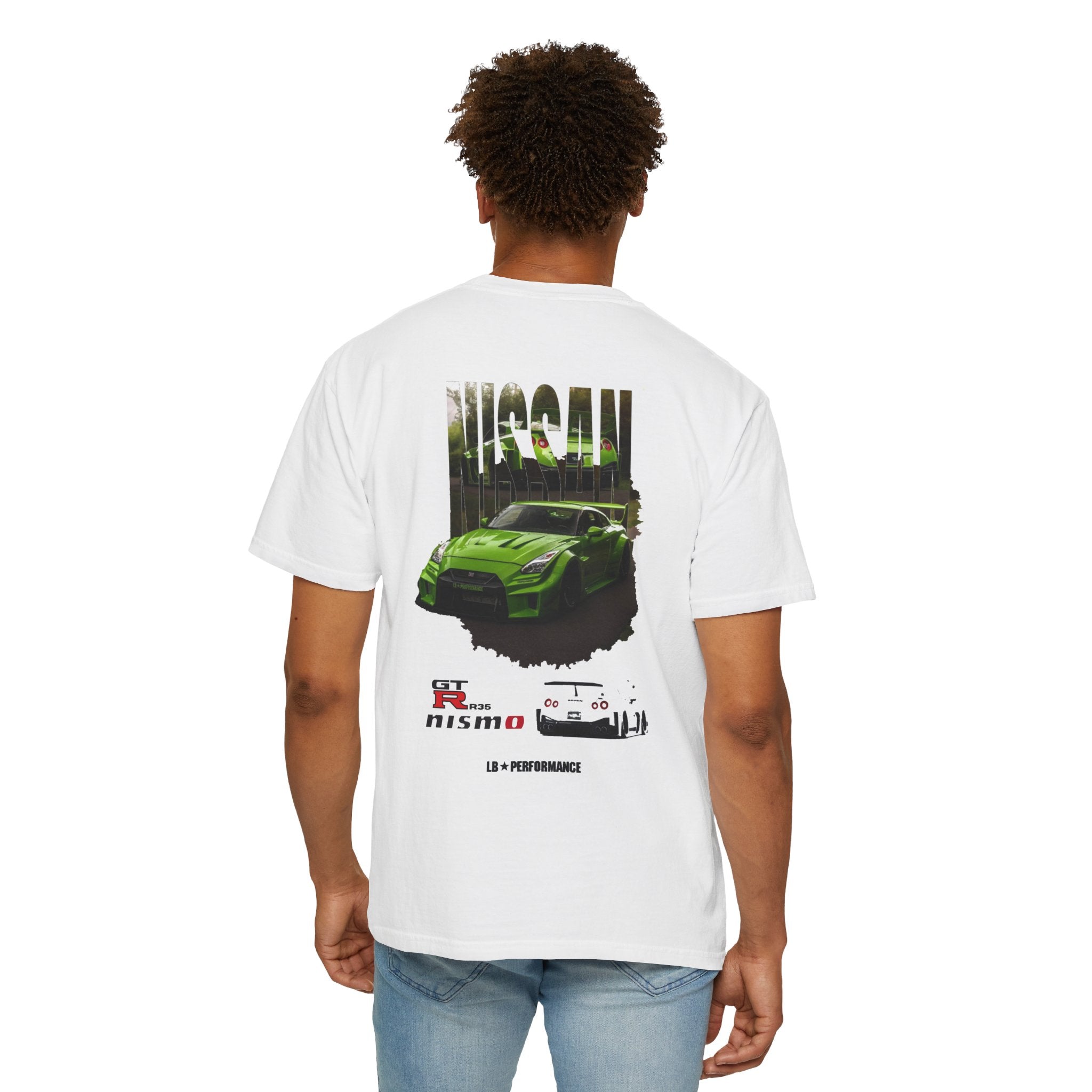 Nissan GT-R R35 Graphic T-Shirt — Retro Racing Car Tee