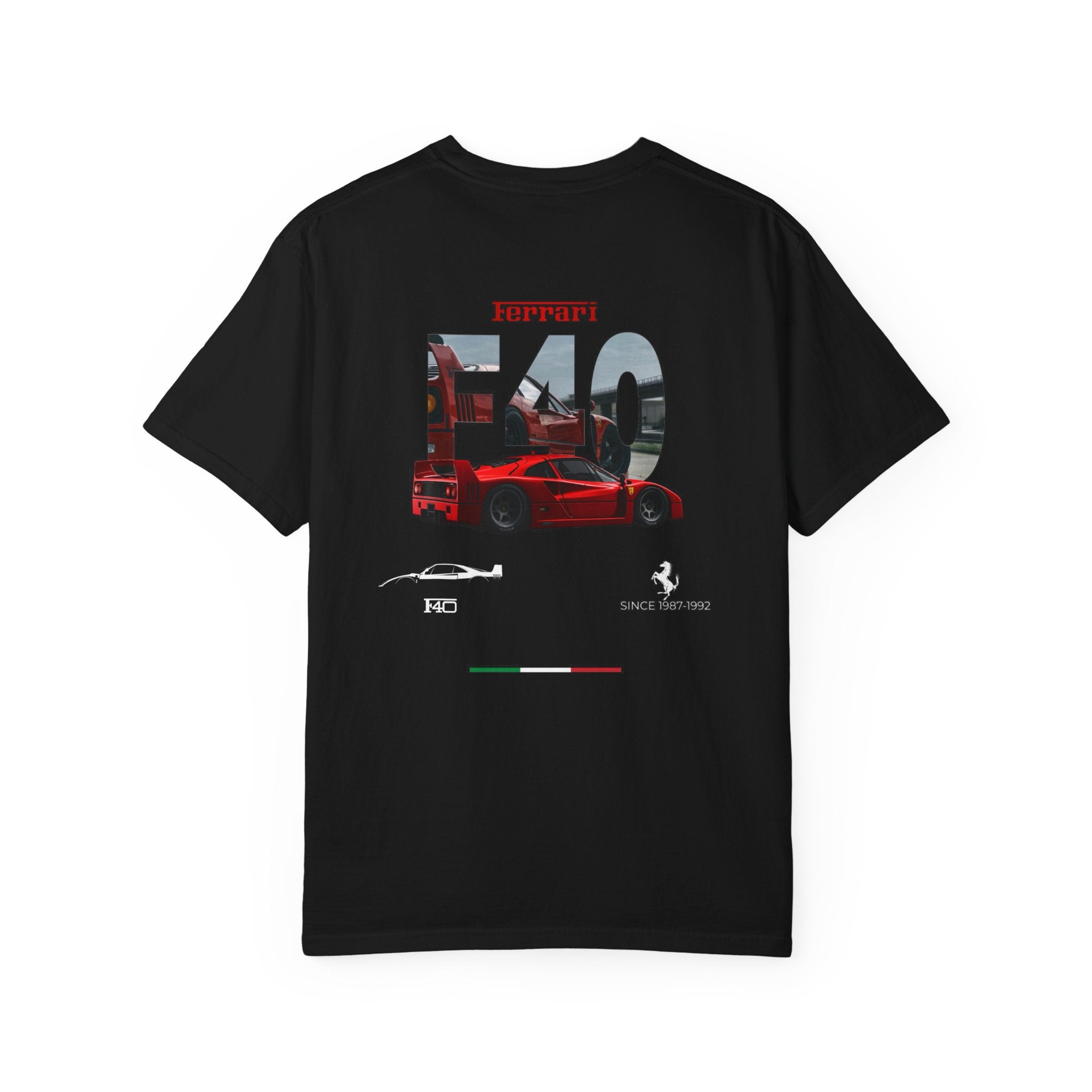 FERRARI F40 design Unisex Garment-Dyed T-shirt