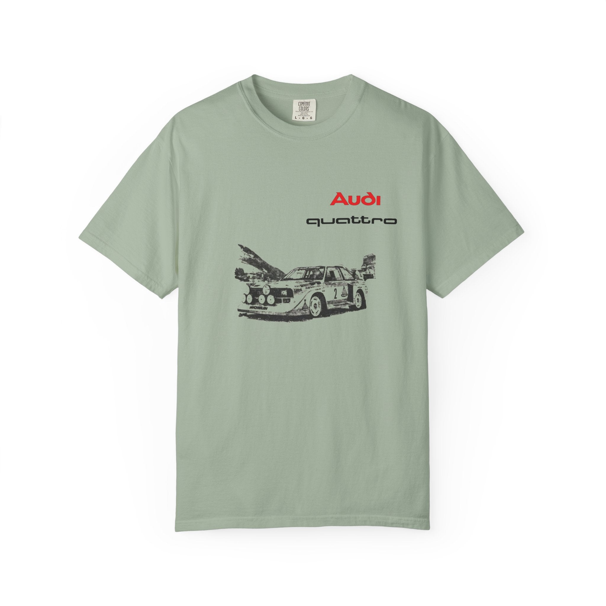 SUPER LIMITED Audi Quattro Vintage RALLY  T-Shirt
