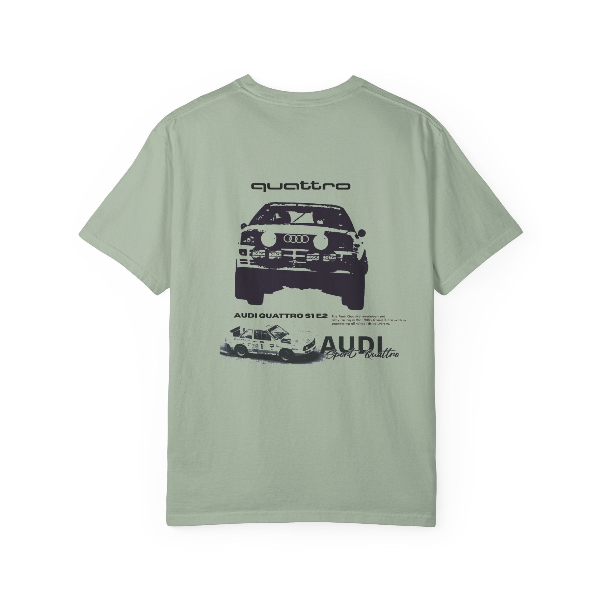 SUPER LIMITED Audi Quattro Vintage RALLY  T-Shirt