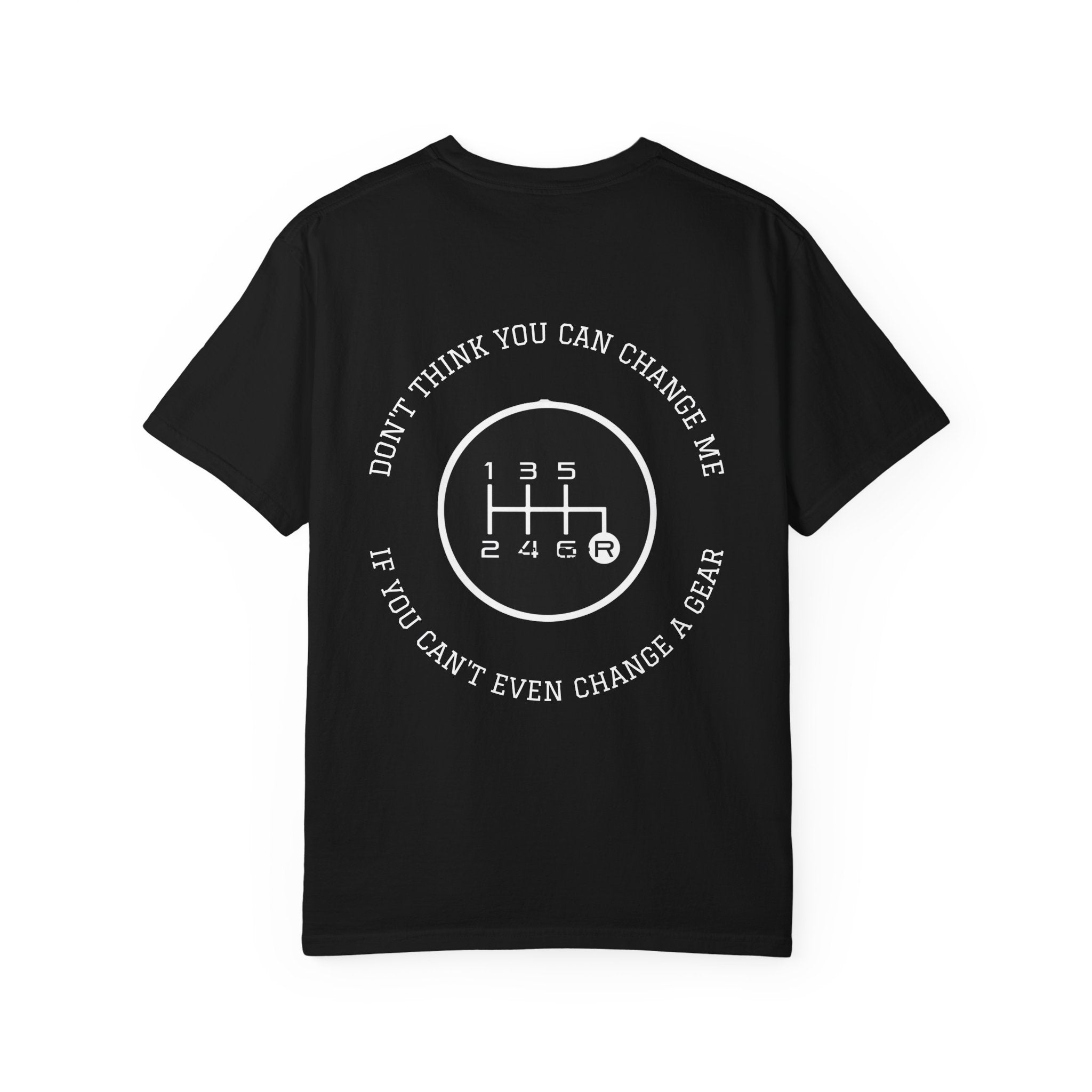 Manual Gear T-Shirt — "Save the Manuals" Christian Shift-Knob Shirt